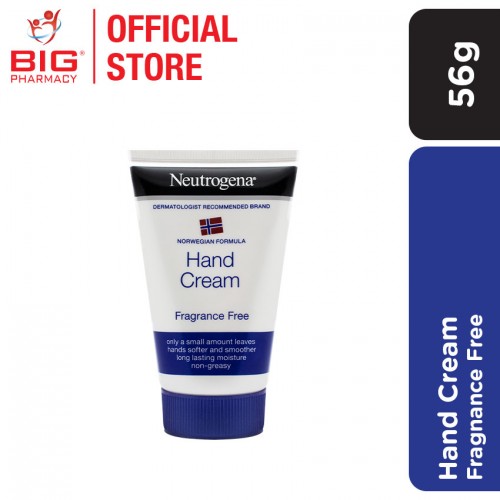 Neutrogena Hand Cream Fragrance Free 56G