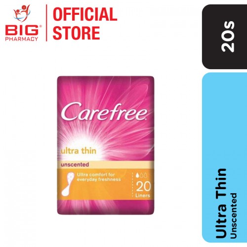 Carefree Ultra Thin Unscented 20s