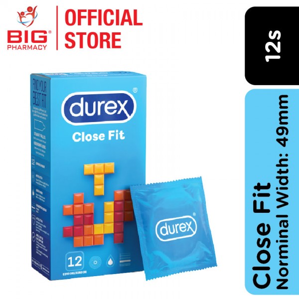 Durex Condom Close Fit 12s