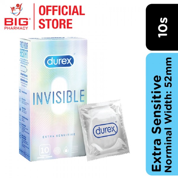 Durex Invisible Extra sensitive 10s