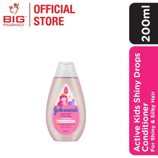 Johnsons Baby Conditioner 200ml Active Kids shiny Drops