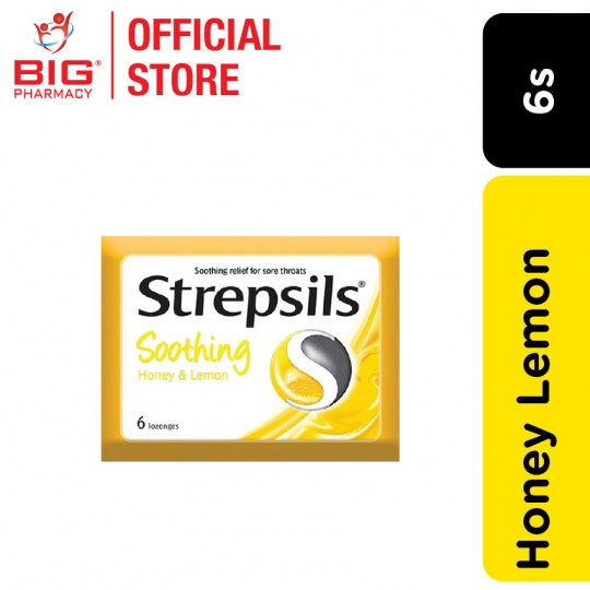 Strepsils Honey Lemon 6s