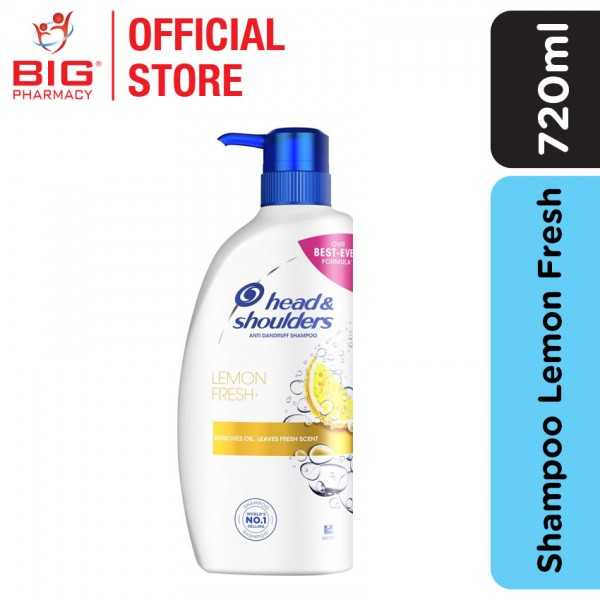 Head & Shoulder Shampoo Lemon Fresh 720ml