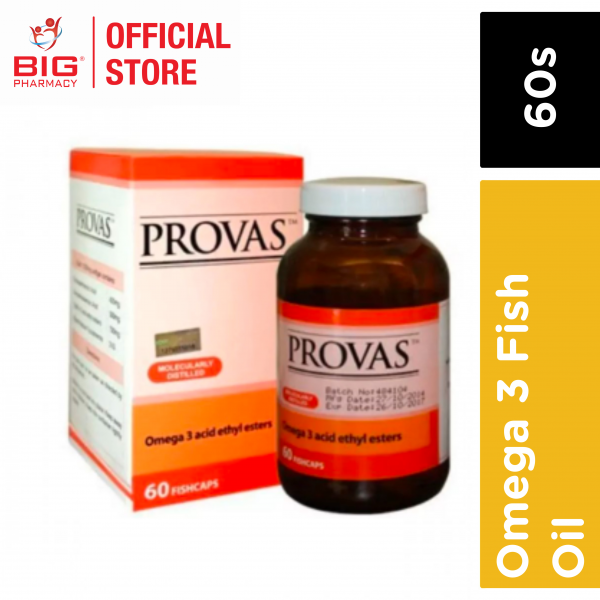 Provas Omega 3 Fish Oil 60s