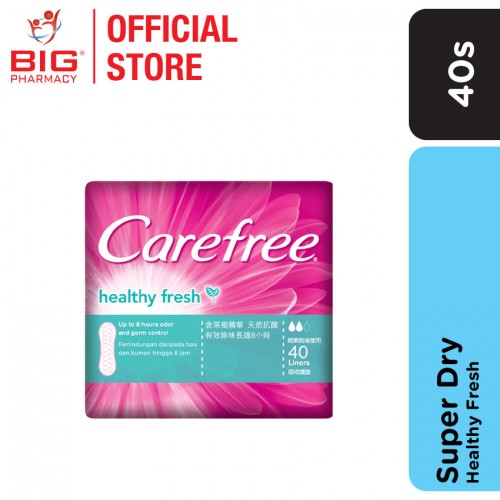 Carefree Healthy Fresh super Dry 40s