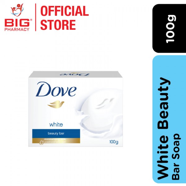 Dove Bar Soap White Beauty 100g