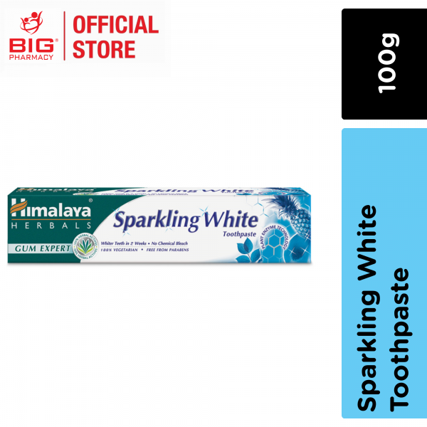 Himalaya Sparkling White T/Paste 100g