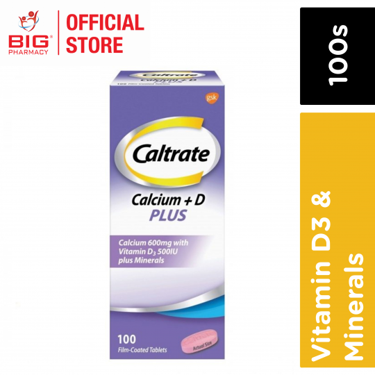 Caltrate 600+ (Purple) 100s