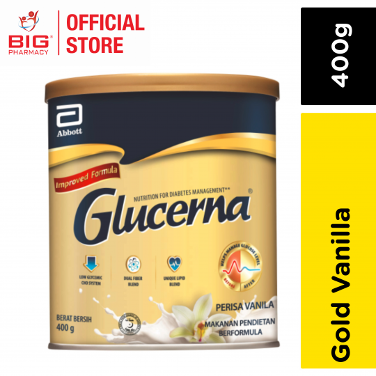 Glucerna Gold Vanilla (New) 400g