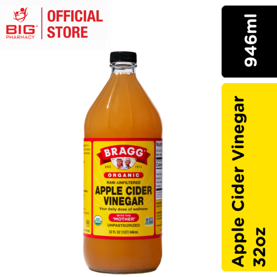 Bragg Apple Cider Vinegar 32Oz 946ml