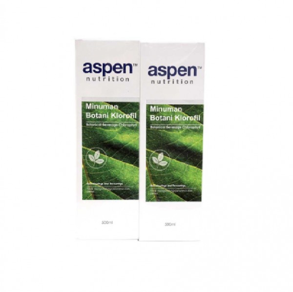 Aspen Liquid Chlorophyll 500ml x 2