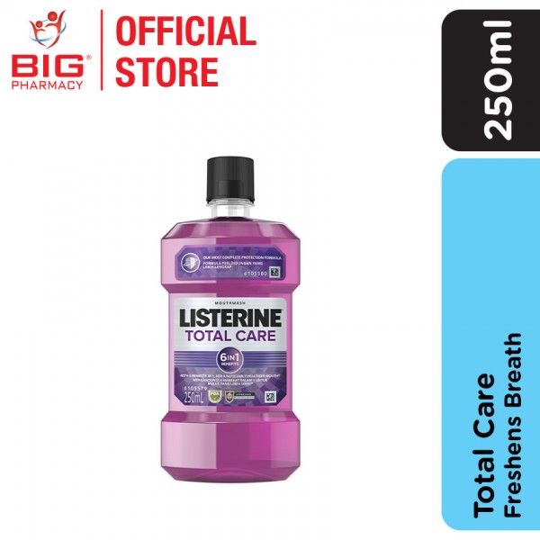 Listerine Mouthwash 250ml Total Care