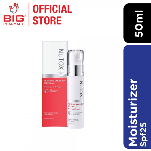 Nutox Youth Restoring Moisture Emulsion Spf25 Pa++ (Combination To Oily Skin) 50ml