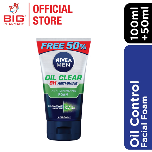Nivea (M) Oil Clear Foam 150g