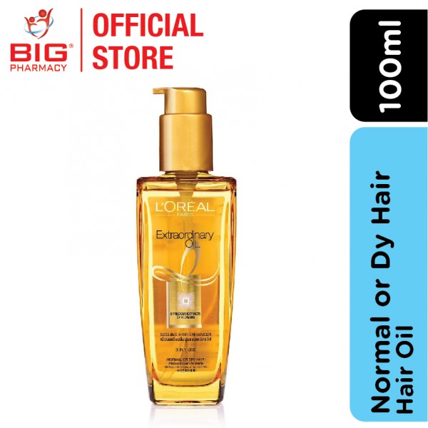 Loreal Extraordinary Oil (Normal Or Dry Hair) 100ml -Gold