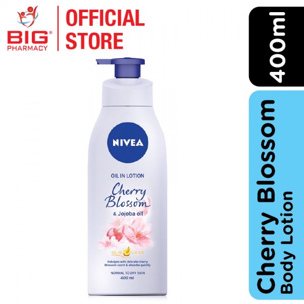 Nivea Cherry Blossom And Jojoba Oil Lotion 400ml