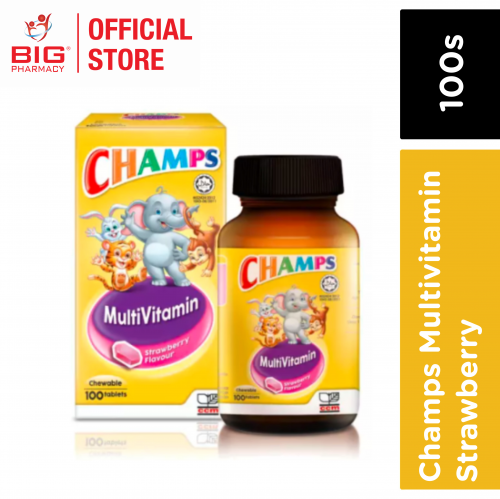 Champs  Multivitamin (strawberry) 100s