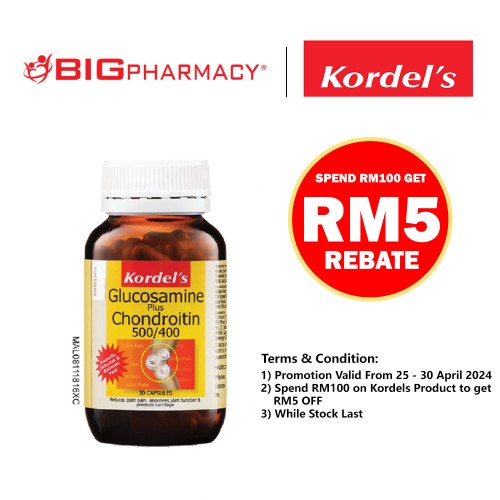 Kordels Glucosamine + Chondroitin 500/400 30s
