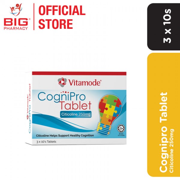 Vitamode Cognipro Tablet 250mg 3x10s