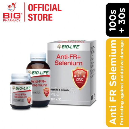 Biolife Anti-Fr+ Selenium 100s+30s