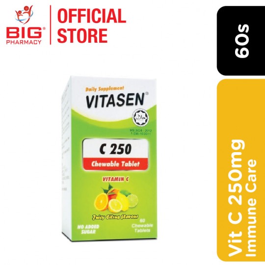 Vitasen C 250 Chewable Tablet 60s