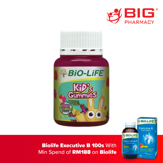 Biolife Kids Gummies W/ Multivitamins & Minerals 30s