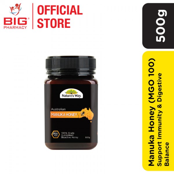 Natures Way Manuka Honey (MGO 100) 500g