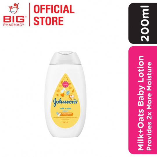 Johnsons Baby Lotion 200ml Milk+Oats