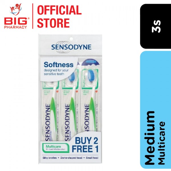 Sensodyne Toothbrush Multicare M 3S (B2F1)