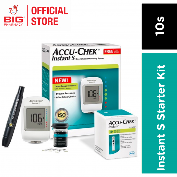 Accu-Chek Instant S Starter Kit W/ 10 Strips