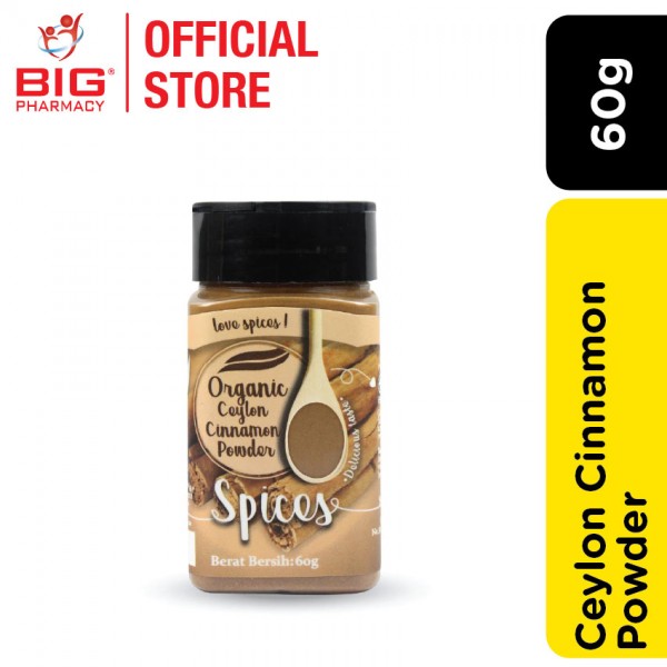Love Earth Natural Ceylon Cinnamon Powder 60g