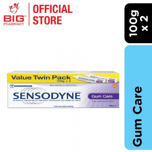 Sensodyne Toothpaste Gum Care 2X100g