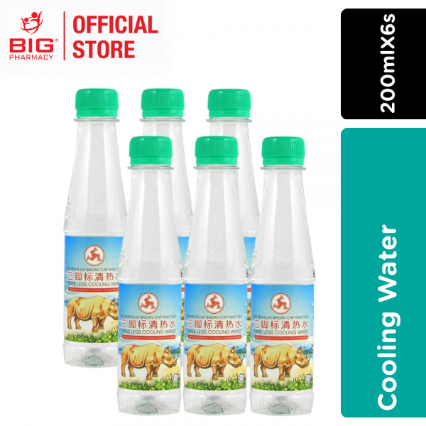 3Legs Cooling Water 200ml 6X1s