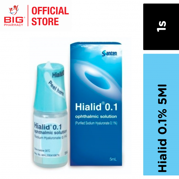 Hialid 0.1% 5Ml 1S (99999)