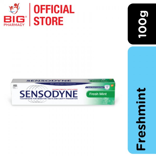Sensodyne Toothpaste Freshmint 100g (Value Pack)