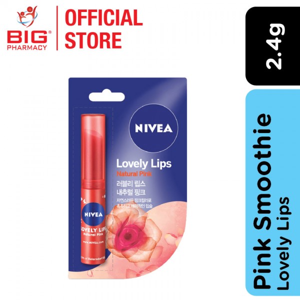 Nivea Lovely Lips Pink Smoothie 2.4g