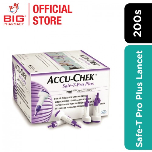 Accu-Chek safe-T-Pro Plus Lancet 200s