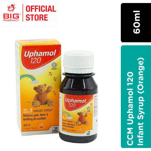 CCM Uphamol 120 Infant Syrup (Orange) 60ml