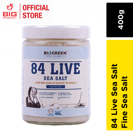 Biogreen Celtic Sea Salt(Fine) 400g