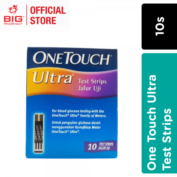 ONE TOUCH ULTRA TEST STRIPS 10S