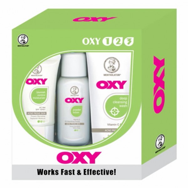Oxy 123 Starter Kit (Ltn+Moist+Cl Wash)