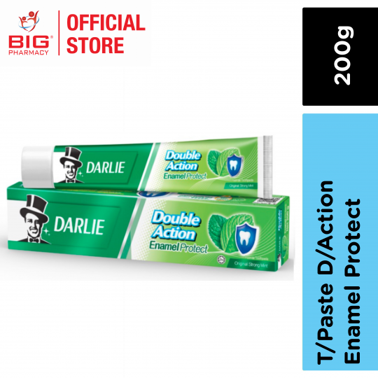 Darlie T/Paste D/Action Enamel Protect 200g Strong Mint