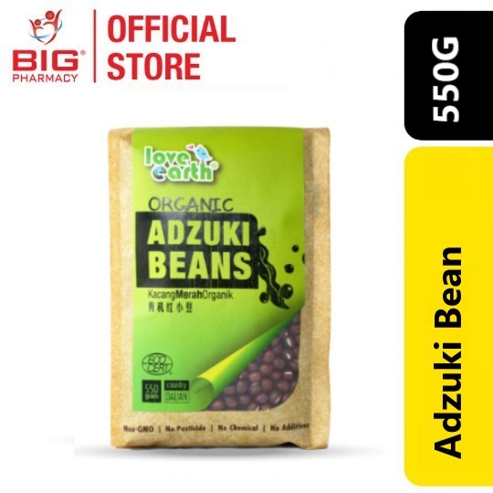 Love Earth Organic Adzuki Beans 550g