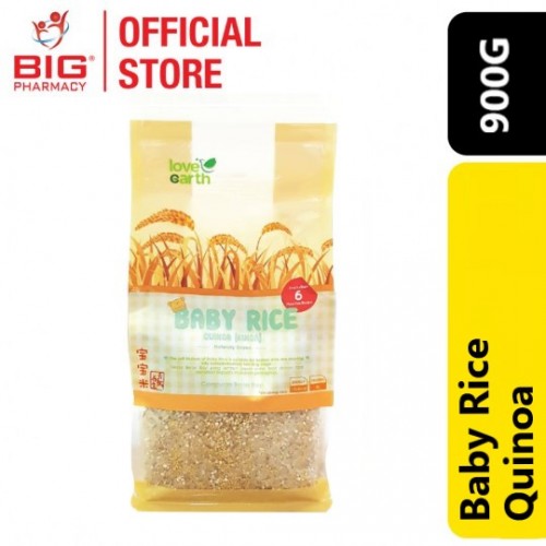 Love Earth Organic Baby Rice (Quinoa) 900g (Free Gift)