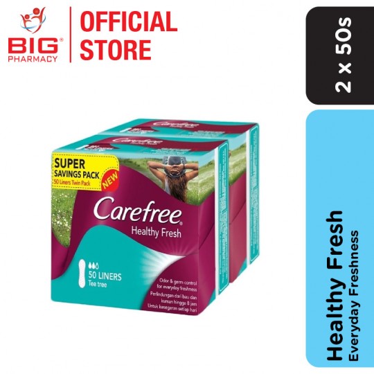 Carefree Healthy Fresh Super Dry 50S X2