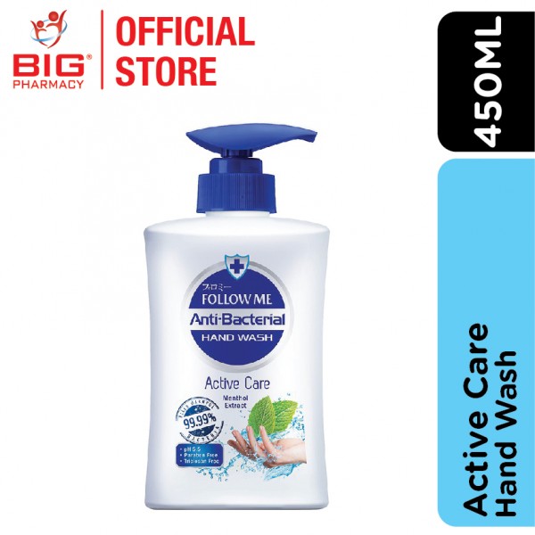 Follow Me Hand Wash Active Care 450ml