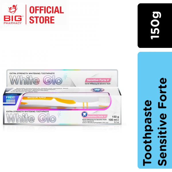 White Glo T/Paste Sensitive 150g