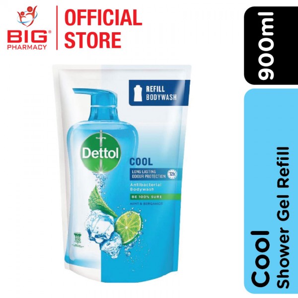 Dettol Shower Gel 850ml Cool (Value Refill)
