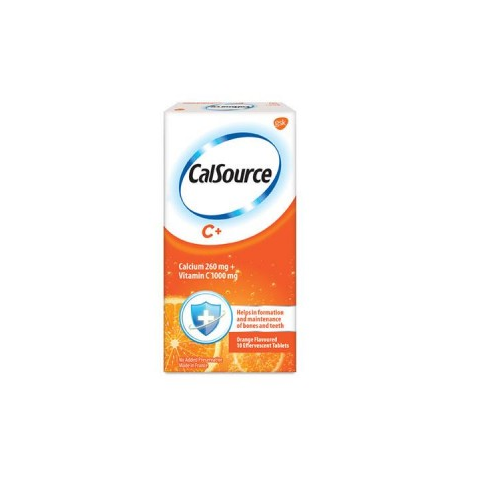 Calsource Tab Eff 260mg+ C 10s (FREE GIFT)