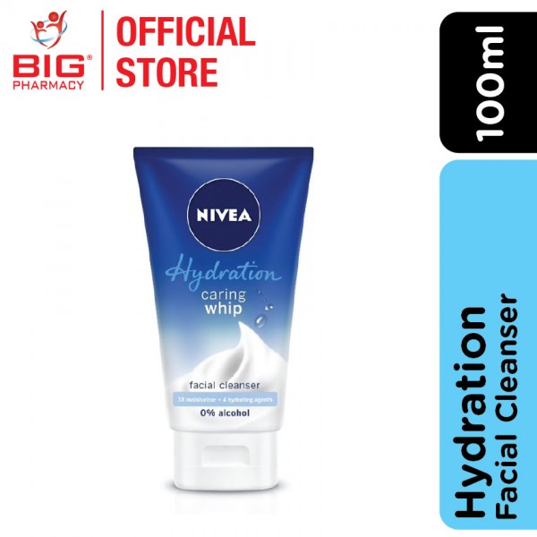 Nivea Hydration Caring Whip Facial Cleanser 100ml